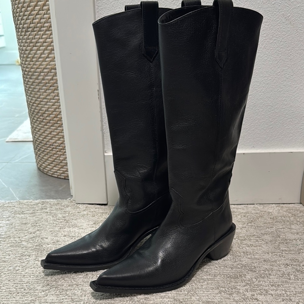 Simon Miller Black Western Bandi Boot